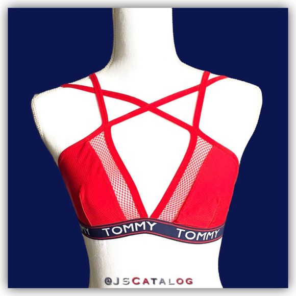 Tommy Hilfiger Other - Tommy Hilfiger Red Bralette - EUC - Size S/P